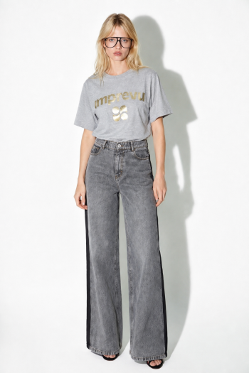 T-shirt Colette foil grey fabriquée au Portugal