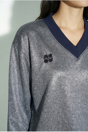 Sweatshirt Kravitz Lurex fabriqué au Portugal