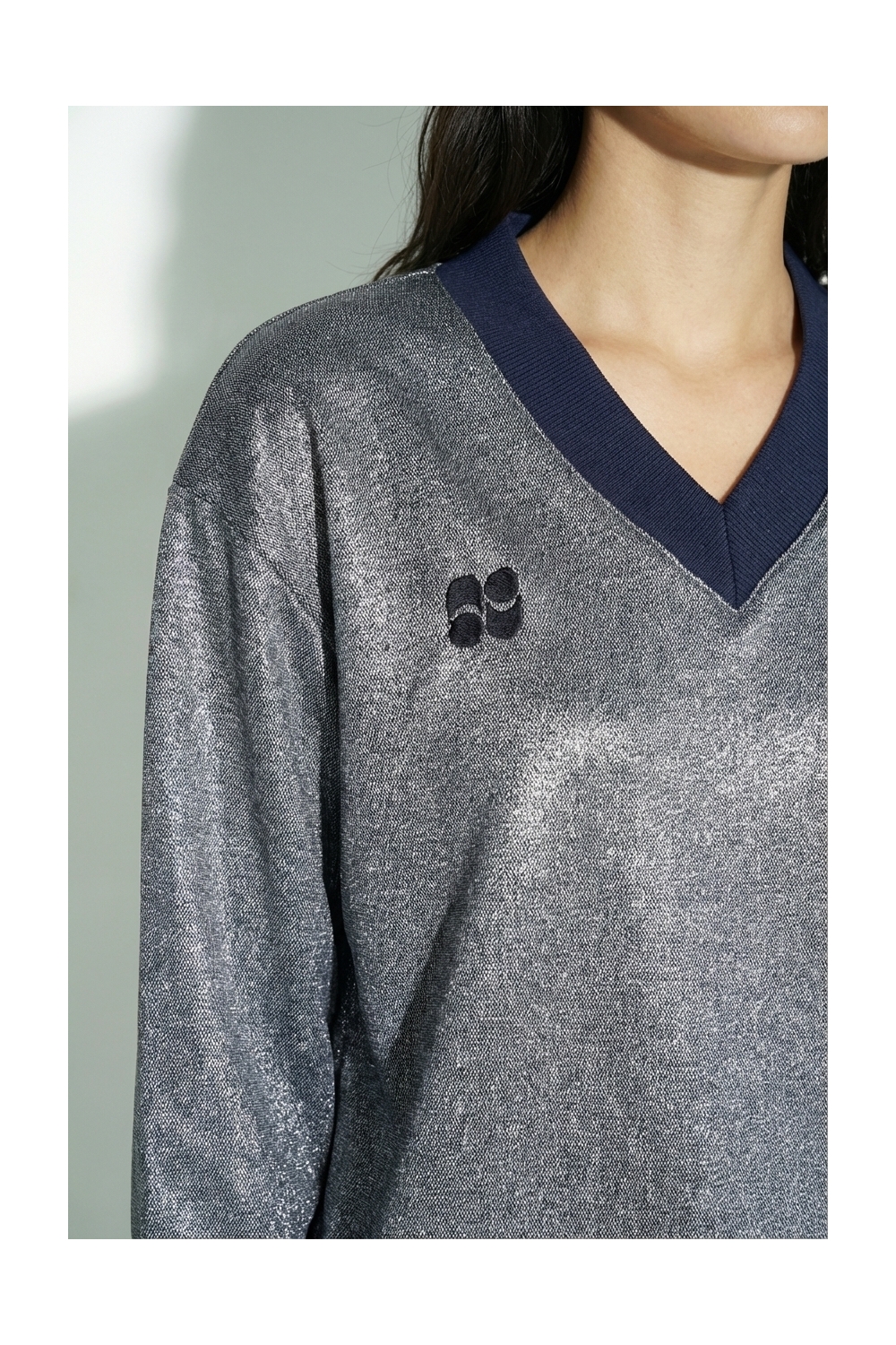 Sweatshirt Kravitz Lurex fabriqué au Portugal