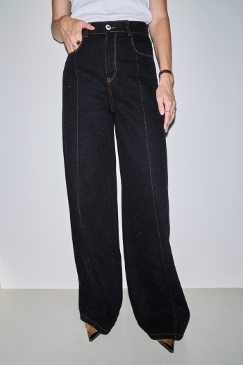 Denim Swiggy black Glitters fabriqué au Portugal