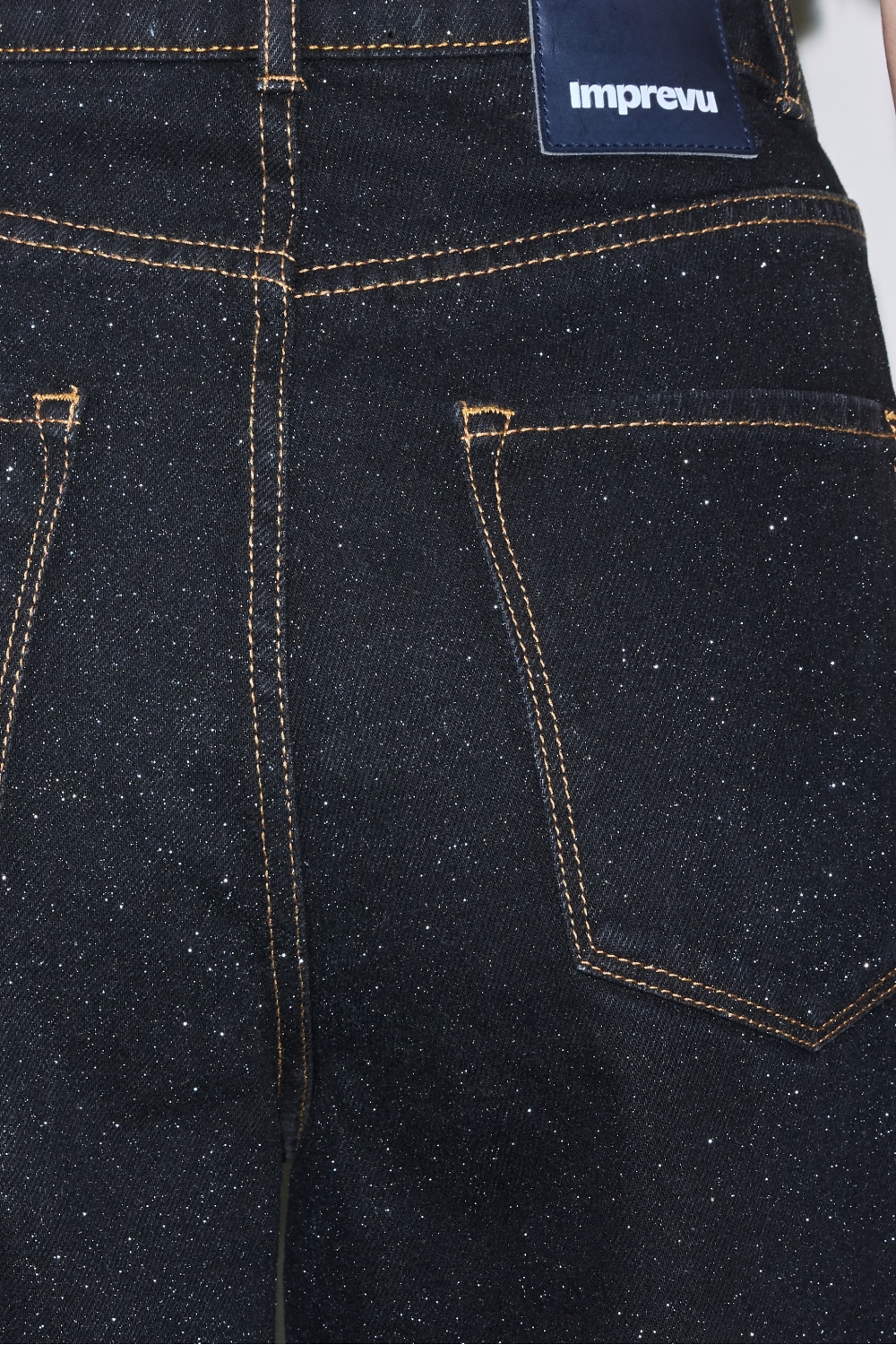Denim Swiggy black Glitters fabriqué au Portugal