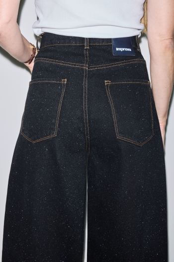 Denim Swiggy black Glitters fabriqué au Portugal