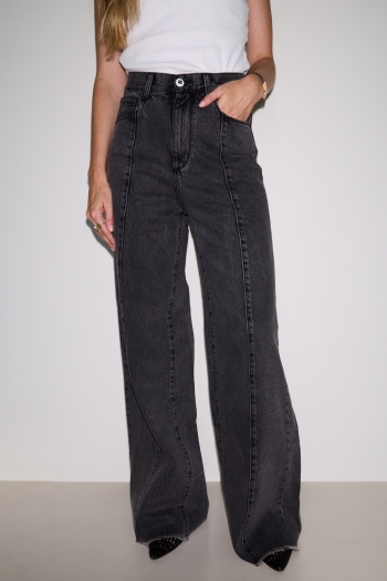 Denim Swiggy Palazzo Grey Made in Portugal