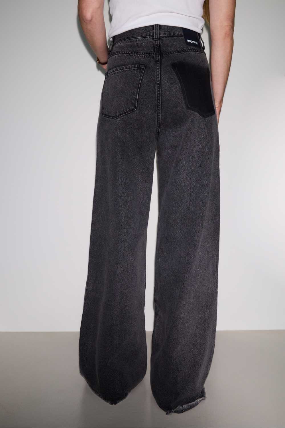 Denim Swiggy Palazzo Grey Made in Portugal