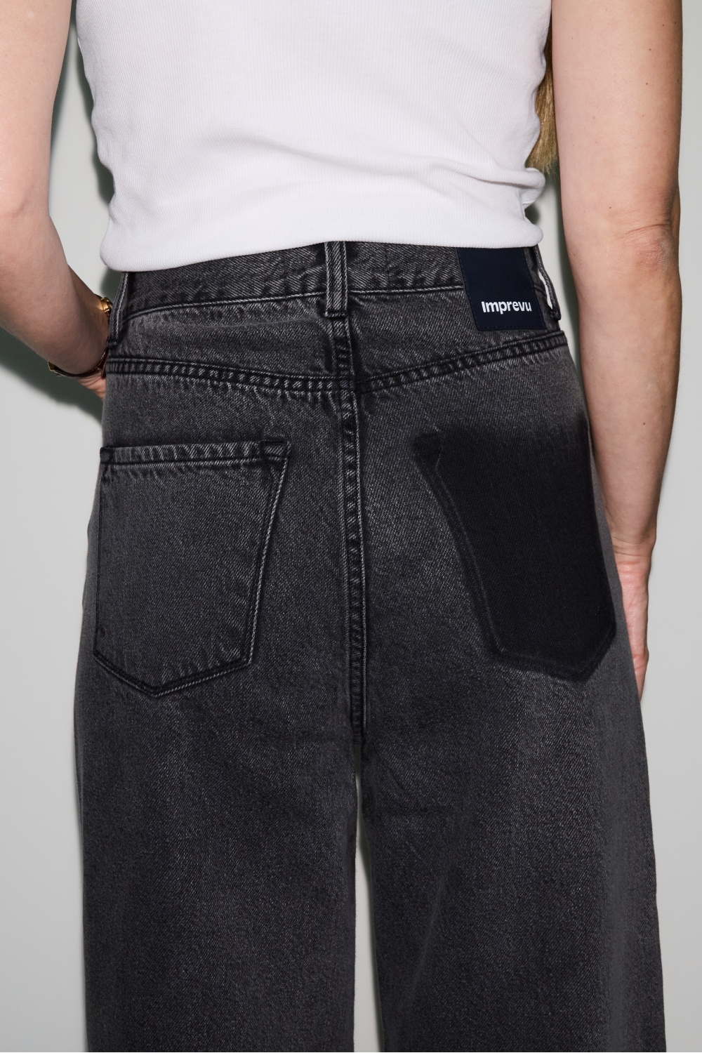 Denim Swiggy Palazzo Grey Made in Portugal