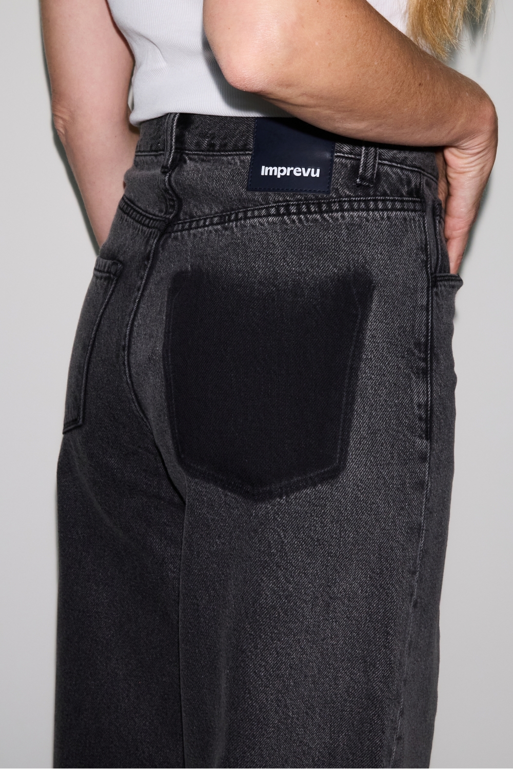 Denim Swiggy Palazzo Grey Made in Portugal