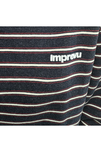 Eddie Blue Striped Sweatshirt, made in Portugal