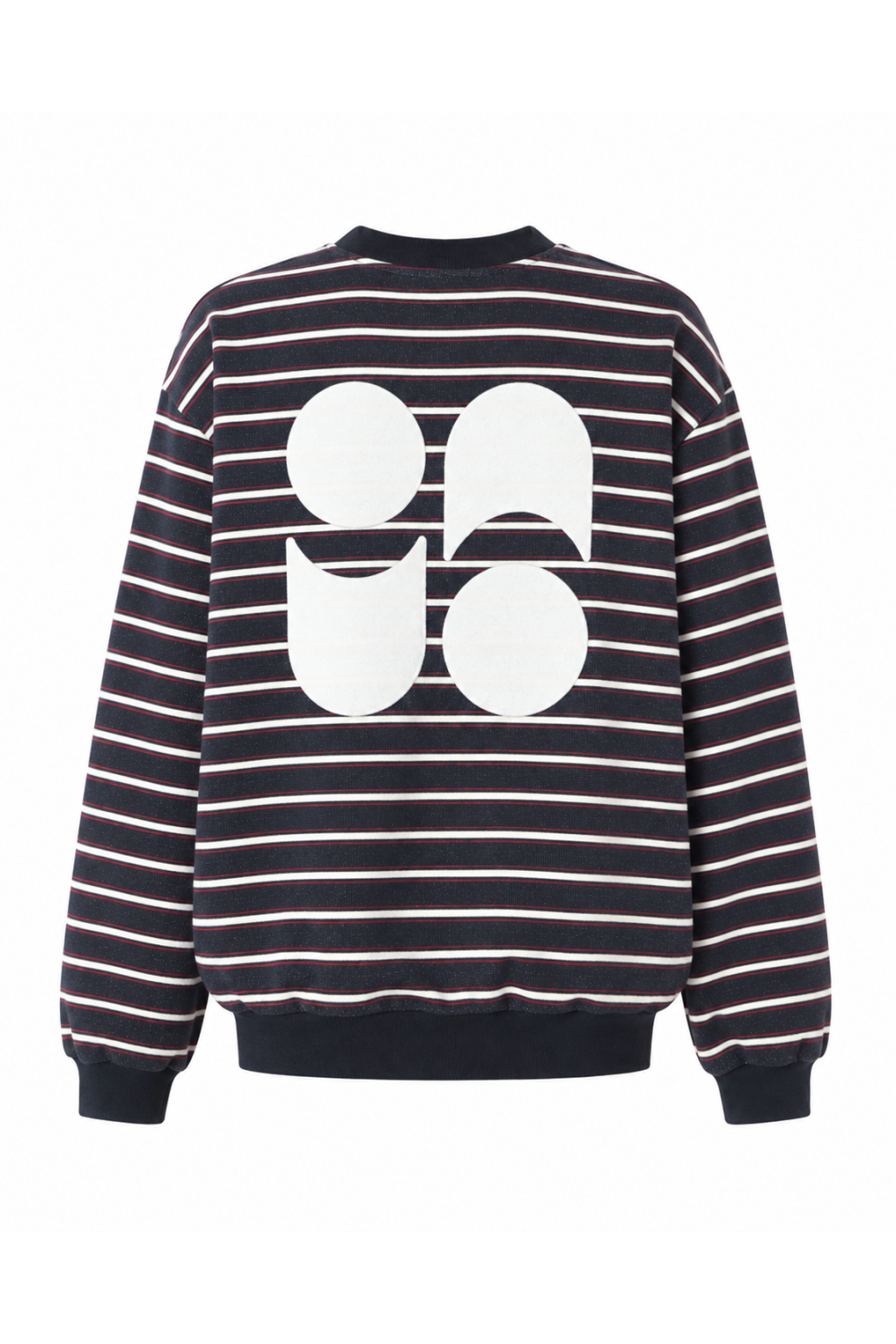 Eddie Blue Striped Sweatshirt, made in Portugal