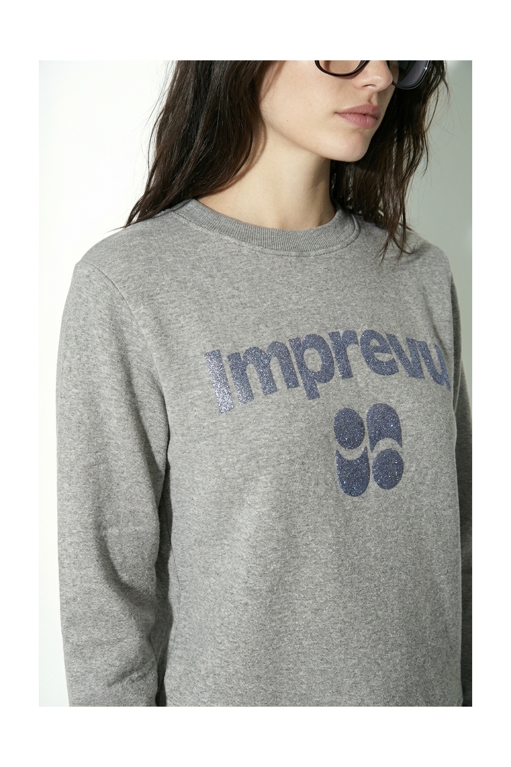 Eddie Lurex-sweatshirt  gemaakt in Portugal