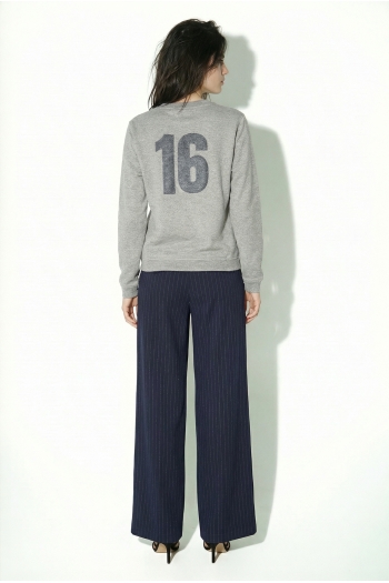Eddie Lurex-sweatshirt  gemaakt in Portugal