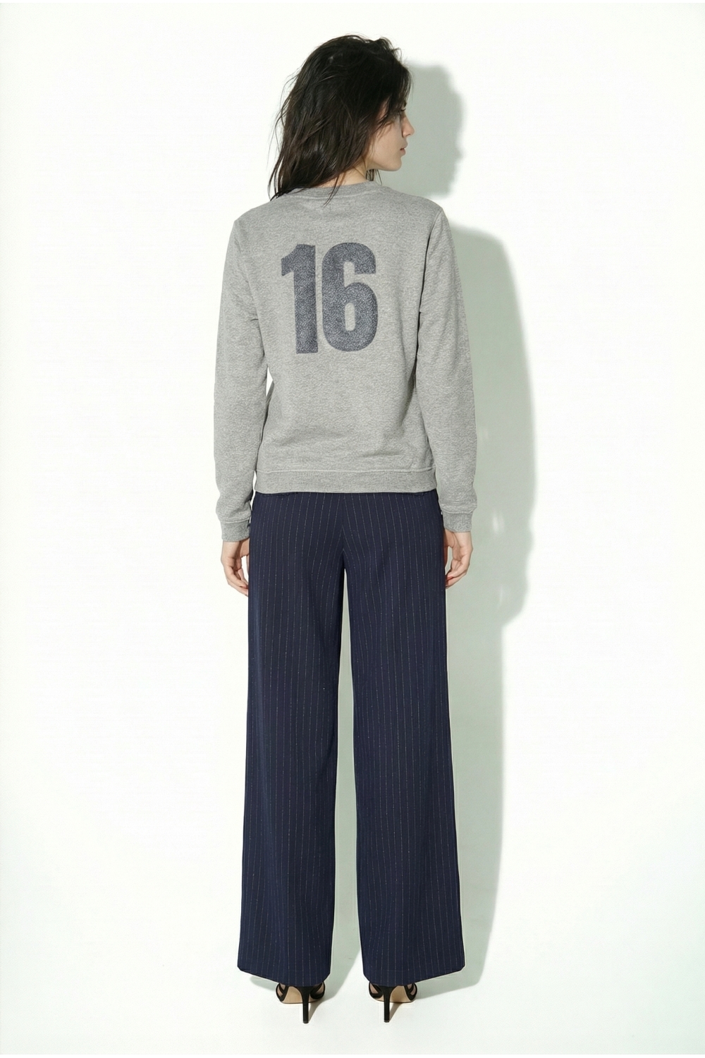 Eddie Lurex-sweatshirt  gemaakt in Portugal