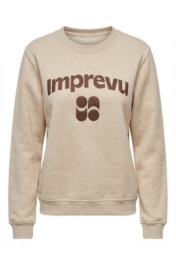 Eddie Lurex Chocolate Sweatshirt, Made in Portugal
