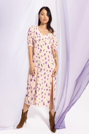 The Reese dress lilas flower