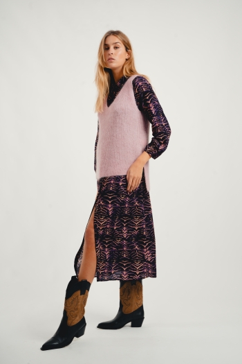 The Romy SM pink knitwear