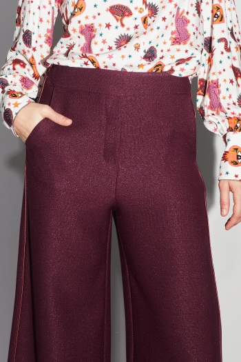 Neil Diamond bordeaux broek