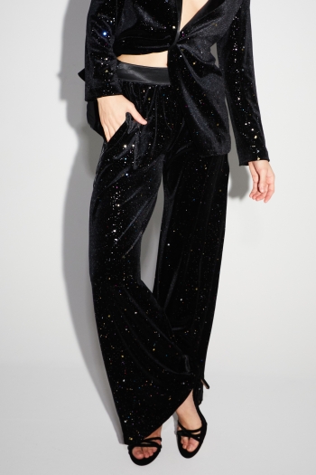 The Debbie Cosmic velvet pants